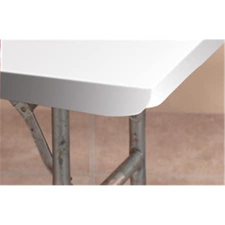 Gloriousgifts PKG. LEOPARD KWIK-SKIRT WITH 30 inch X 72 inch WHITE COVER- 10 PER CASE GL368354